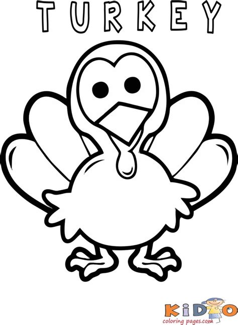 Turkey Pages For Colouring Printable Kids Coloring Pages