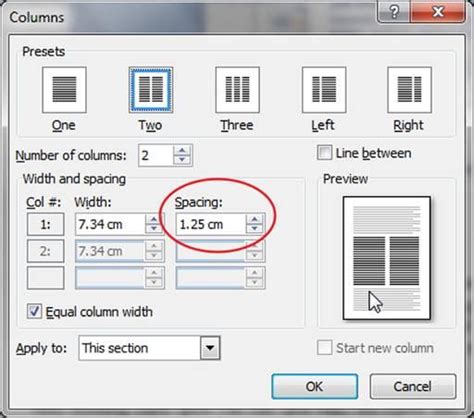 Adjust The Spacing Between Columns In Word Tech Shift