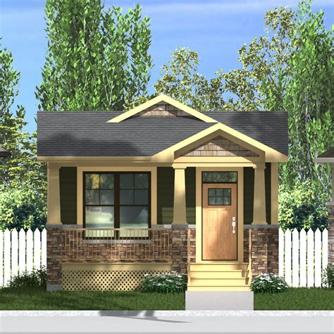 Bungalow house plans offer the comfort and coziness that you've always dreamed of for your family. Craftsman Connaught-968 - Robinson Plans