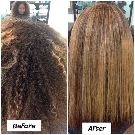 Keratin Treatment On Natural Hair Before And After Mary Expries