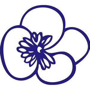 Violet | Silhouette design, Design store, Flower logo