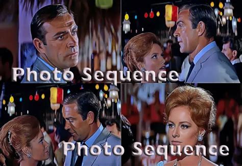 James Bond Thunderball Sean Connery Luciana Paluzzi Photo Sequence Picclick