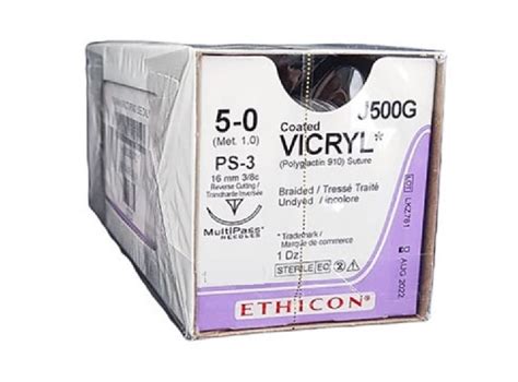 Medray Buy Ethicon Vicryl 50 Usp 75cm Thread Fs 3 Conv 16mm 38