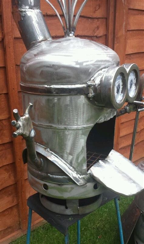 From patio to commercial applications. Steampunk Tendencies | Minion Fire pit