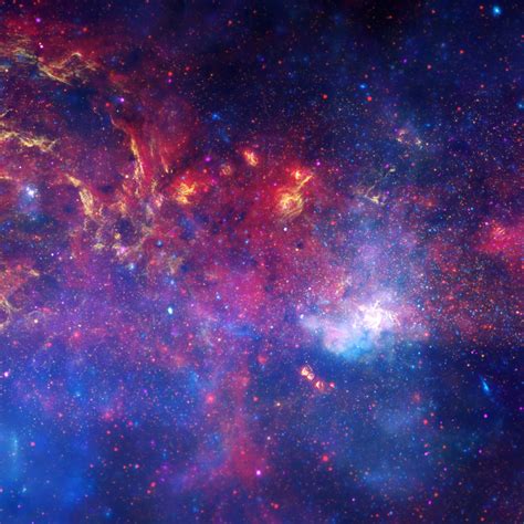 Stars Galaxy Nebula Space Clouds Interstellar Milky Way Wallpaper