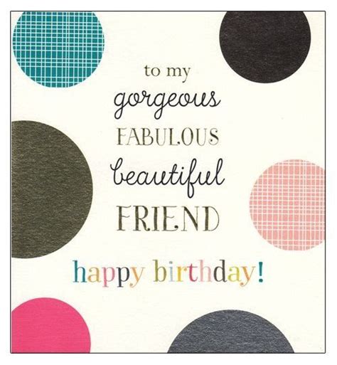 A Birthday Card With Colorful Circles And The Words To My Gorgeous