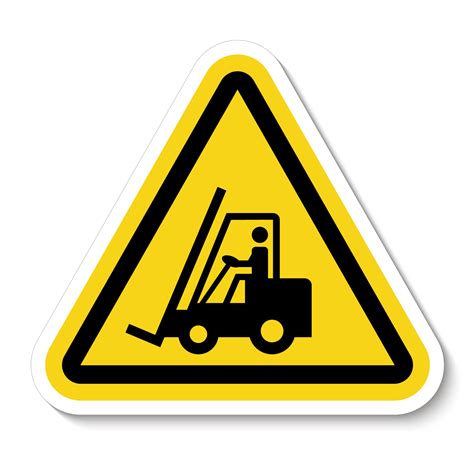 Forklift Sign Vector Art Icons And Graphics For Free Download