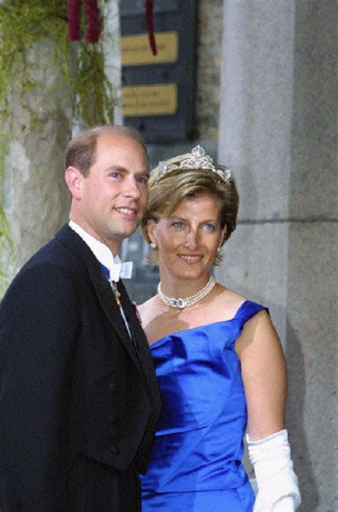 Prince Edward Earl Of Wessex And His Wife Sophie Countess Of Wessex