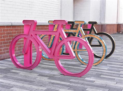 S(l)ick, handmade steel frame, which is obviously much. Modern Bike & Lifeguard Station In Miami Beach Stock Photo ...