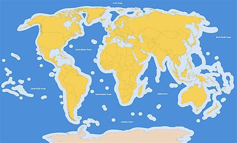 What Are Continental Shelves Worldatlas