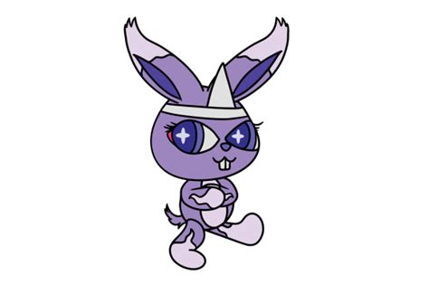 Purple Rabbit Svg Cut File By Creative Fabrica Crafts · Creative Fabrica