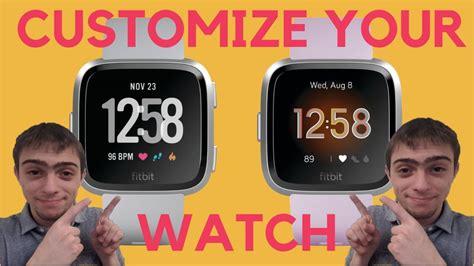 How To Change Watch Face On Fitbit Versa Lite How To Customize Fitbit