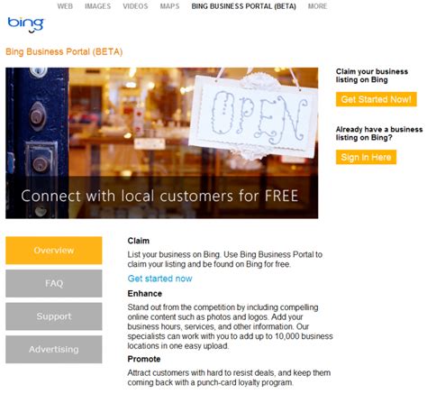 Have You Claimed Your Free Bing Local Listing