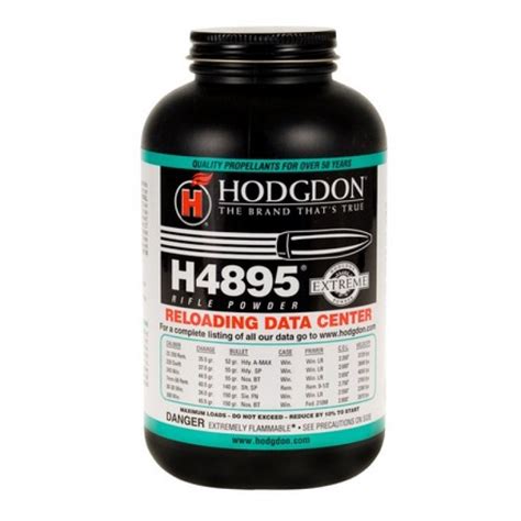 Hodgdon H4895 Reloading Unlimited