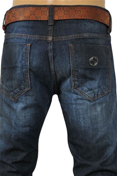 Mens Designer Clothes Gucci Mens Jeans With Belt 58