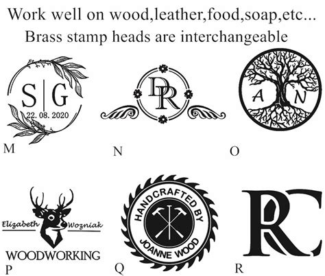 Electric Wood Burning Logo Stamp Custom Wood Branding Wood Etsy