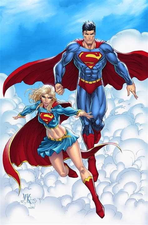 Supes Supergirl Comic Dc Comics Artwork Supergirl Superman