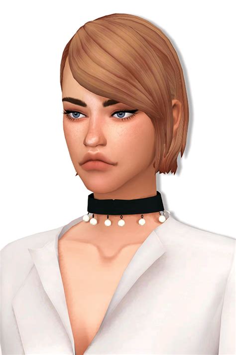 Sims 4 Cc Short Hair Sims 4 Cc Hair With Bangs Primemaxb