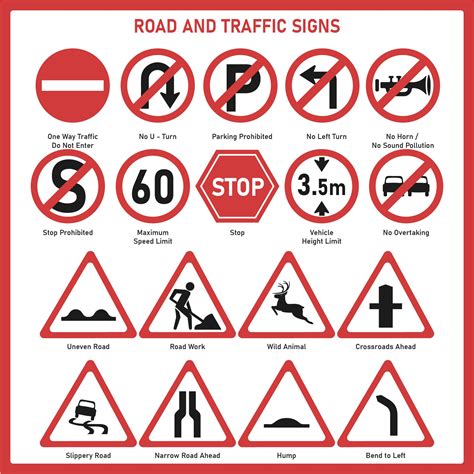 8 Best Images Of Road Sign Practice Test Printable Printable Road