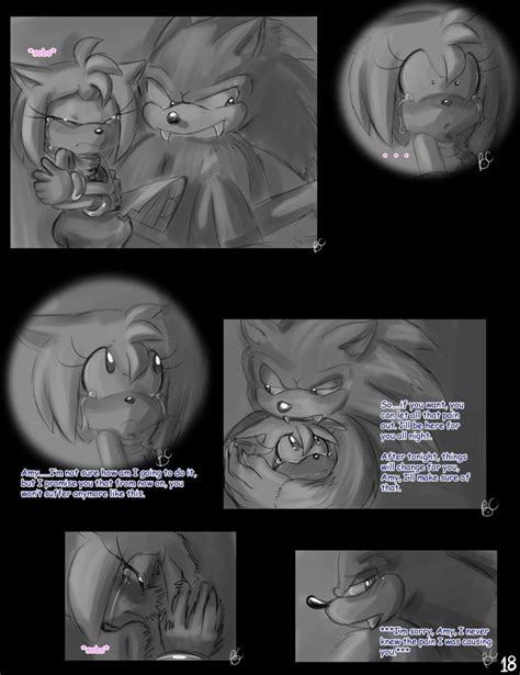 Meeting The Werehog Pg 18 By Blue Chica On Deviantart Sonic And Amy