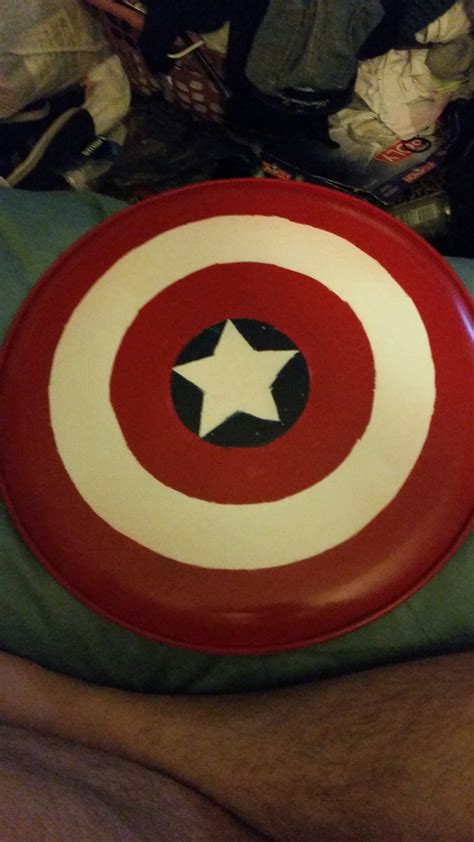 How To Make A Homemade Captain America Shield Under 15