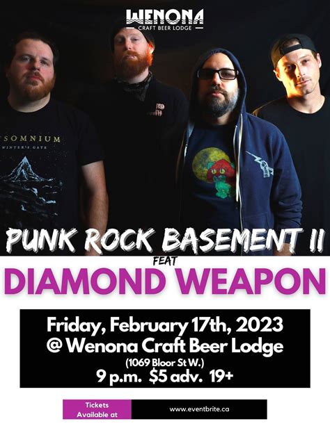 Punk Rock Basements Ii Feat Diamond Weapon