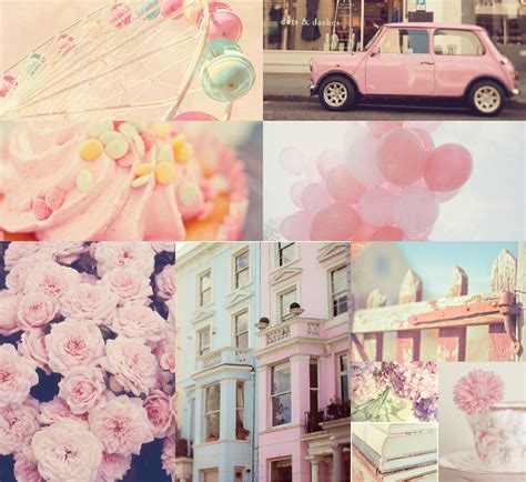 Super Cute Pink Pastel We Heart It Pink Flowers And