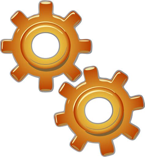 Gear Clipart Images Free Download Png Transparent Background Clip