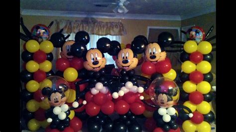 Mickey Mouse Balloon Arch Youtube
