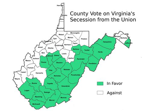 Map Of West Virginia Counties