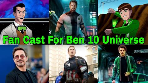 Top Fan Cast For Ben 10 Live Action Universe Ben 10 Future Tom