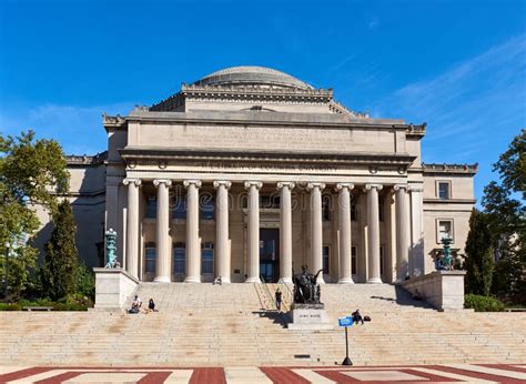Columbia University`s Low Library 1895 Designed In A Neo Classical