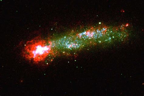 Tadpole Galaxy Spawns Stars After Eating Invisible Gas Cloud New