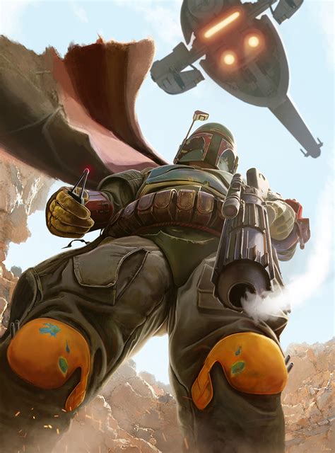 Boba Fett By Pablo Olivera Rstarwars