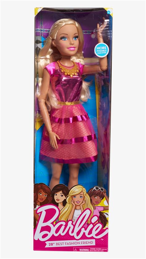 Barbie Doll 70 Cm Large Barbie 28 Inch Doll Blonde Transparent
