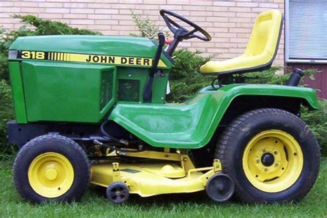John Deere 316 318 420 Lawn And Garden Tractor Operation Maintenance