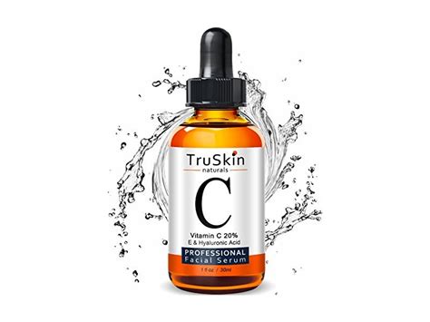 The truskin vitamin c serum is a triple threat: TruSkin Naturals Vitamin C Serum for Face, Organic Anti ...