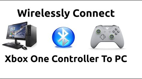 How To Wirelessly Connect Xbox One Controller To Pc Via Bluetooth Youtube