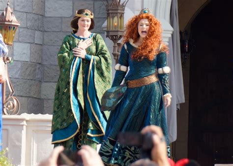 Merida Becomes Disneys 11th Princess In A Ceremony At The Magic