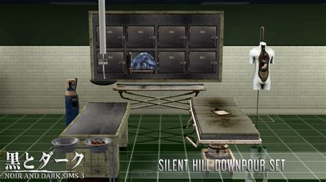 Ts3 Silent Hill Downpour Set Noir And Dark Sims