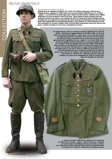France Uniforms Ideas French Army Wwii Military History