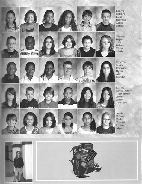 Lincoln Middle School Yearbook 2010 Kevin And Tyler 6th Grade Full