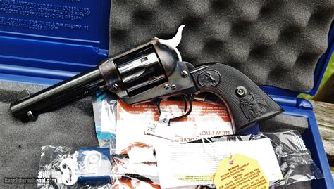 Colt Saa 4 34 45 Cal Royal Blue And Case Colors Nib Brand New From