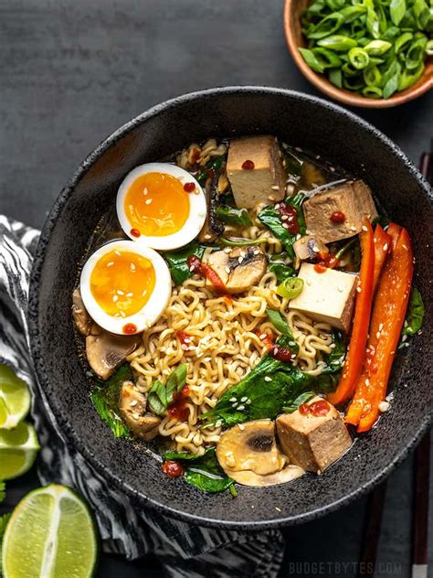6 Ways To Upgrade Instant Ramen Make It A Meal Budget Bytes