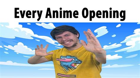 Every Anime Opening Youtube
