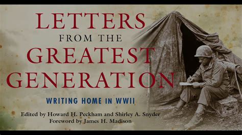 Letters From The Greatest Generation Trailer Youtube
