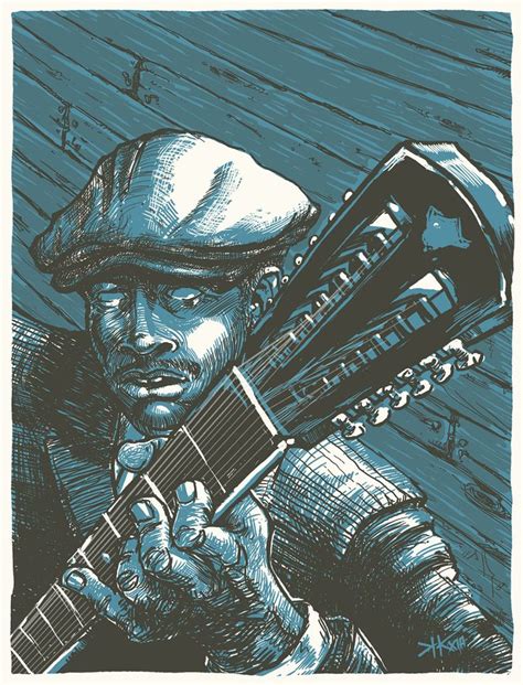 Legends Of The Blues One On Behance Blues Music Poster Blue Art