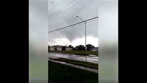 Eye Of The Storm Tornado Vlog Scary Youtube
