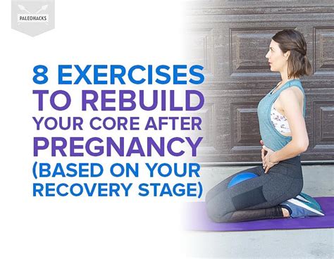 8 Exercises To Rebuild Your Core After Pregnancy Fitness