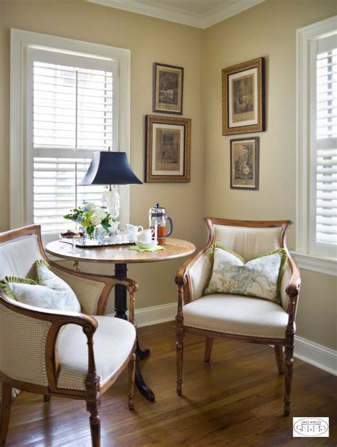 Create An Attractive Breakfast Nook With A Cafe Table And Upholstered